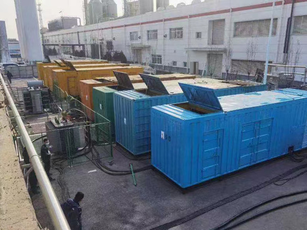 广东柴油发电机出租案例展示
